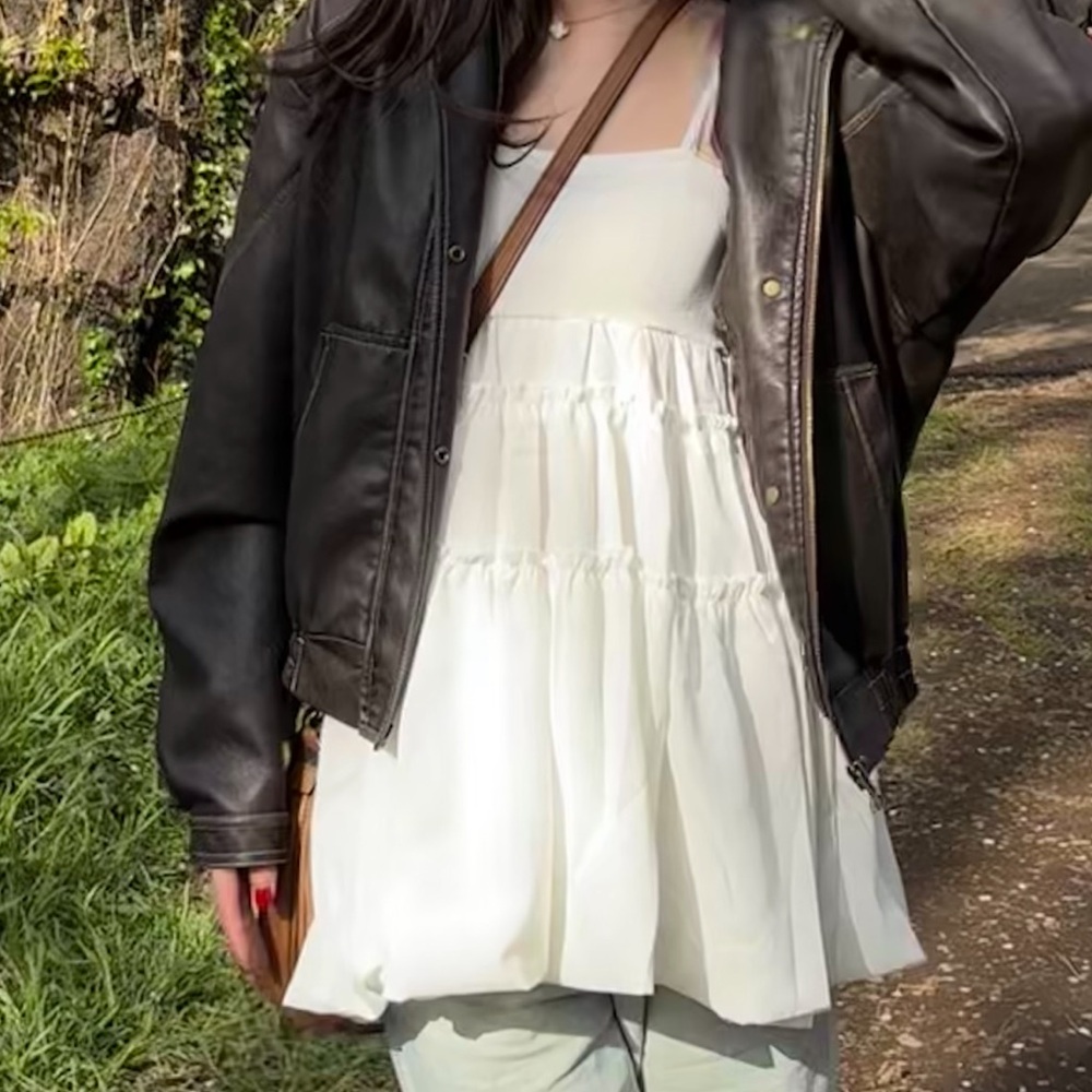 Elegant White Flow YesStyle Dress